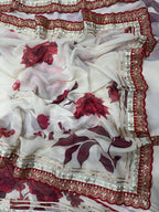Soft Georgette With Beautiful Floral Print