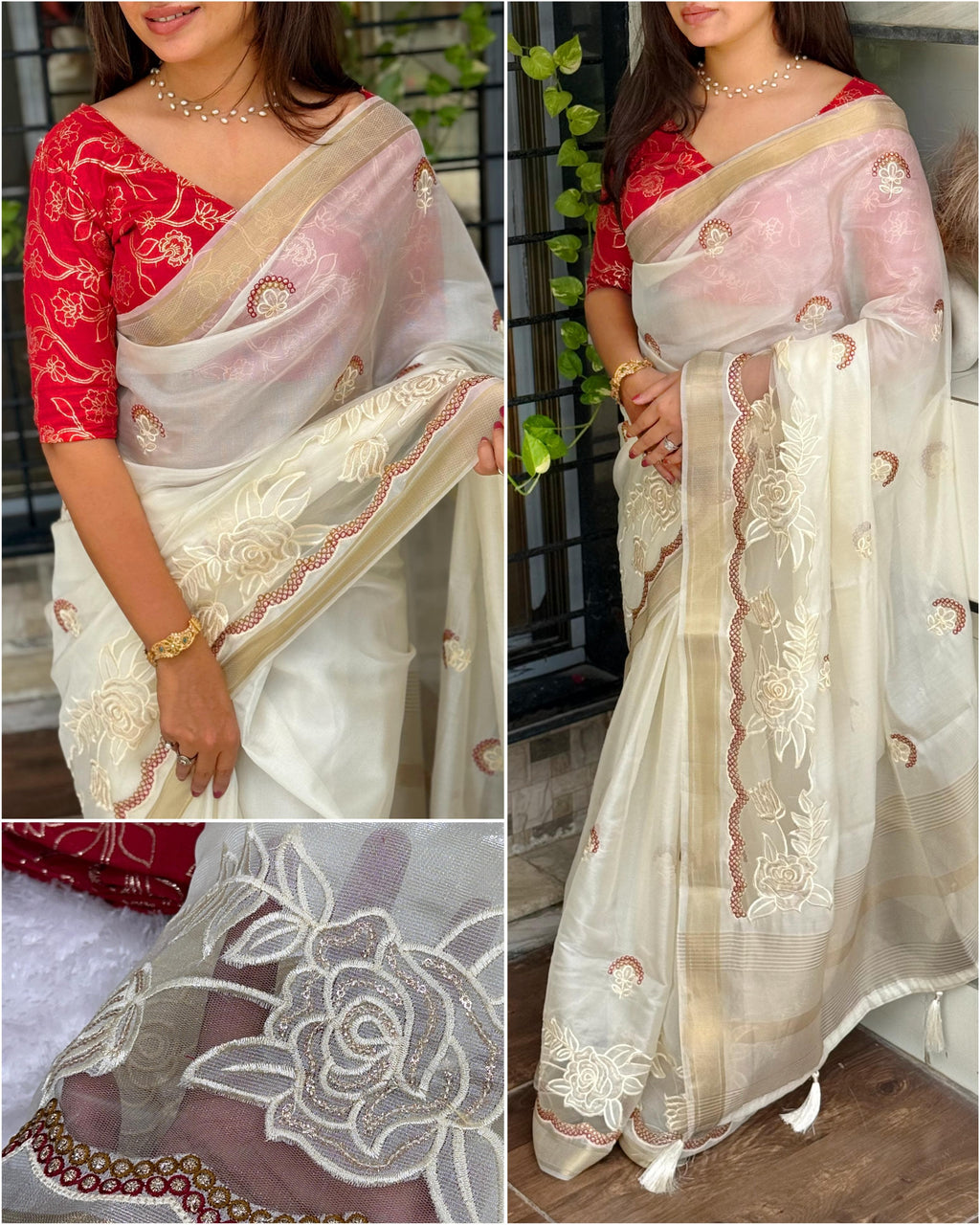 TISSUE SILK SAREE