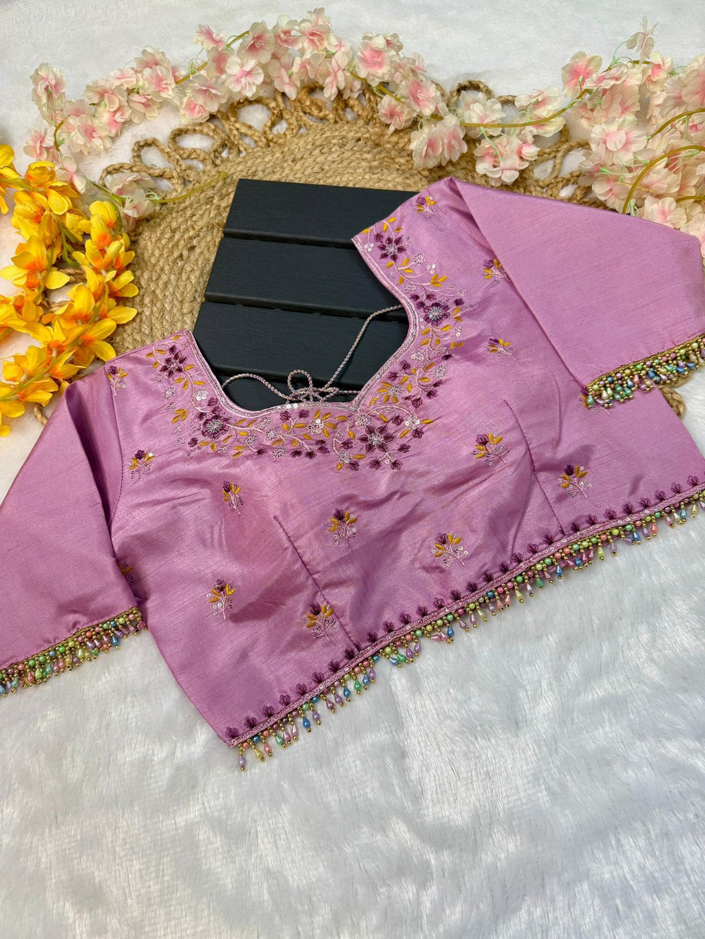 Gold Crush Soft Silk Saree