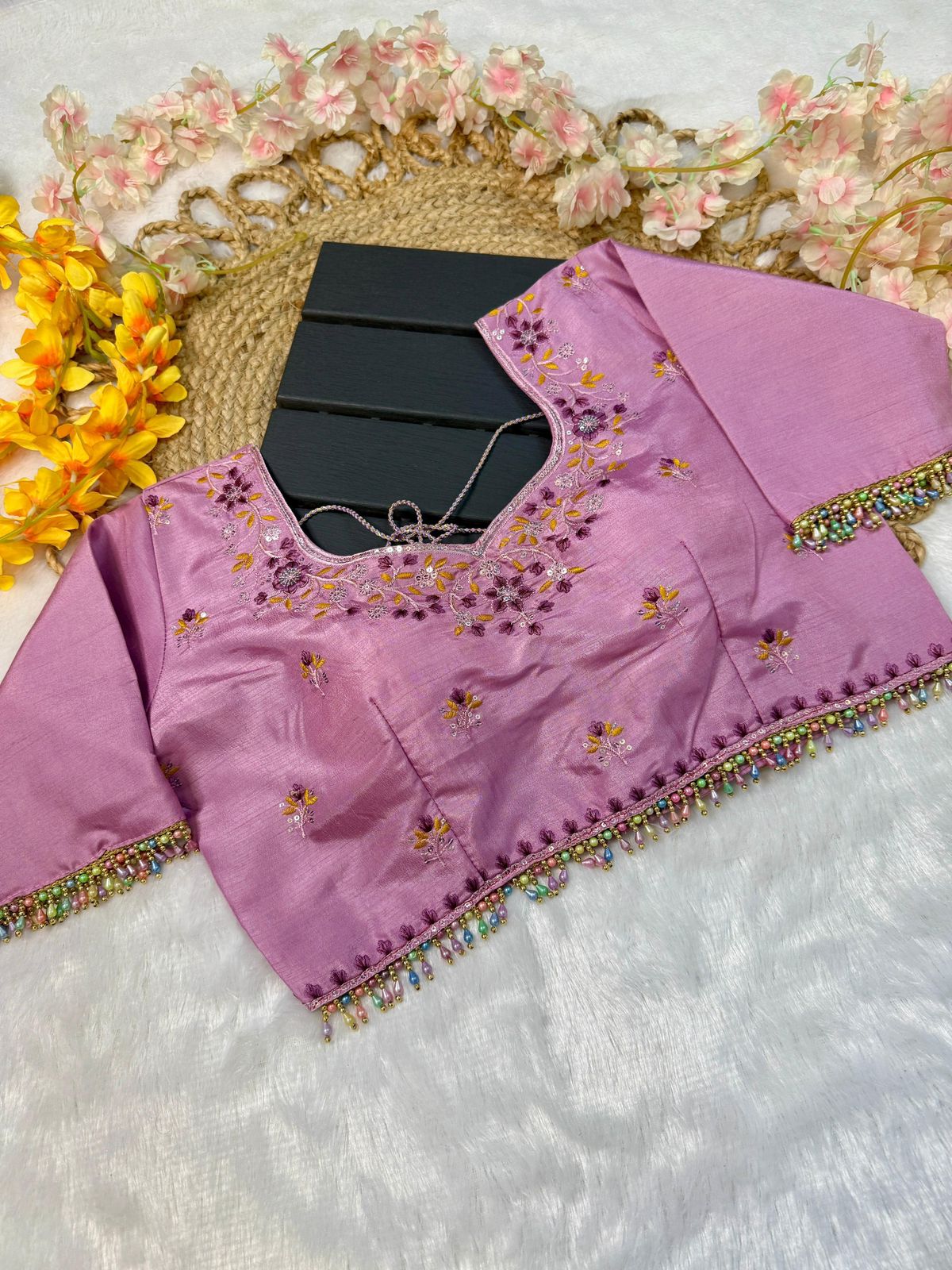 Gold Crush Soft Silk Saree