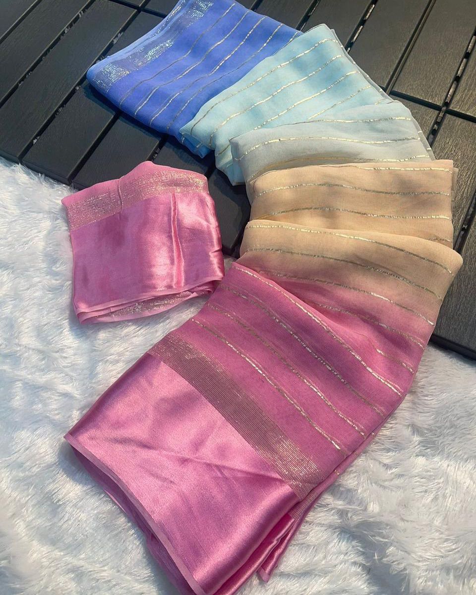 Alia Viscose Georgette 4D Saree