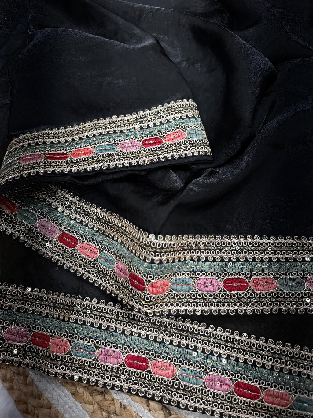 Pure space silk saree
