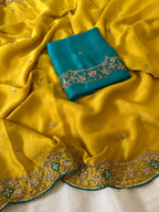 Heavy Rangoli Silk Soft Saree