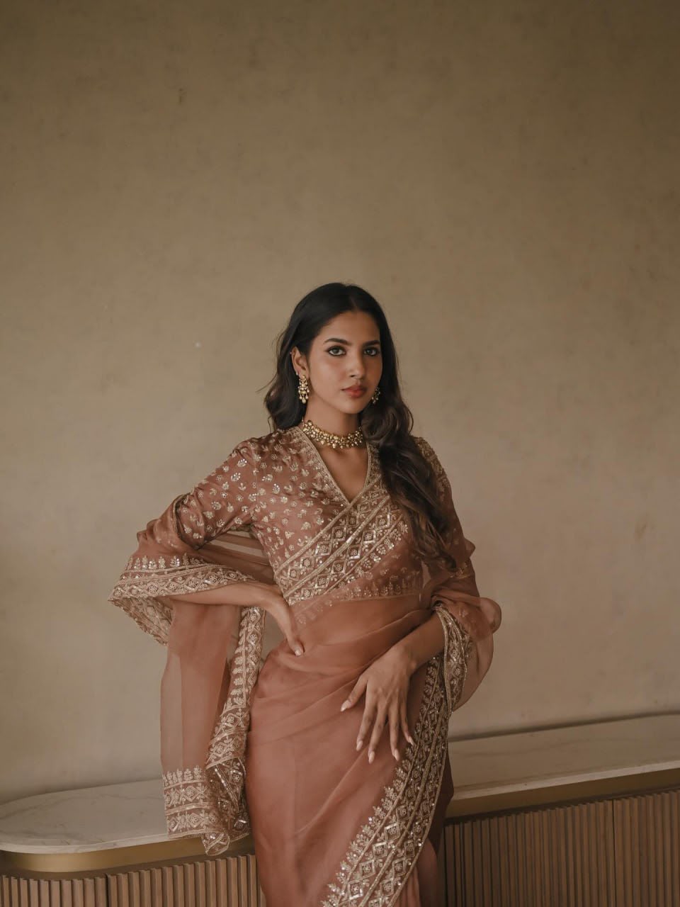 Wedding special Tibby Silk Designer Saree