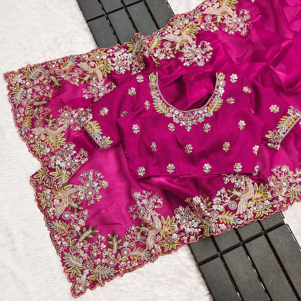 SOFT ZIMMY CHU SAREE