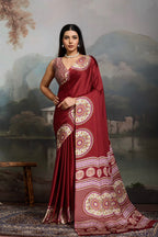 PURE SATIN SILK SAREE