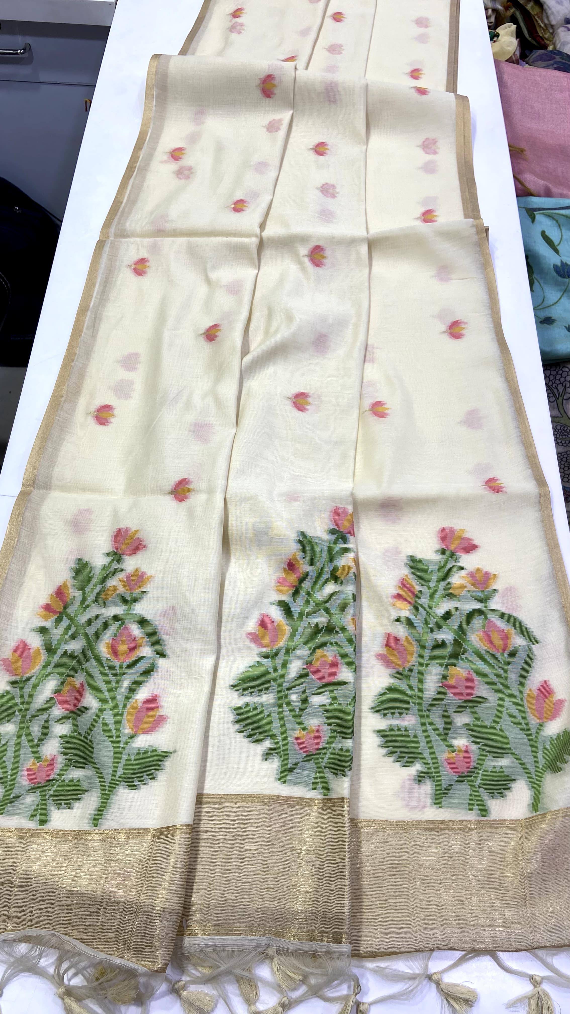 Summer Special Jamdani Weaving saree