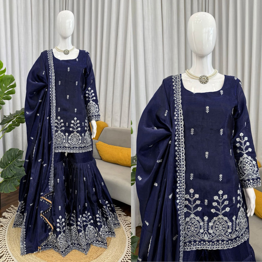 Designer Sharara Set Top Sharara