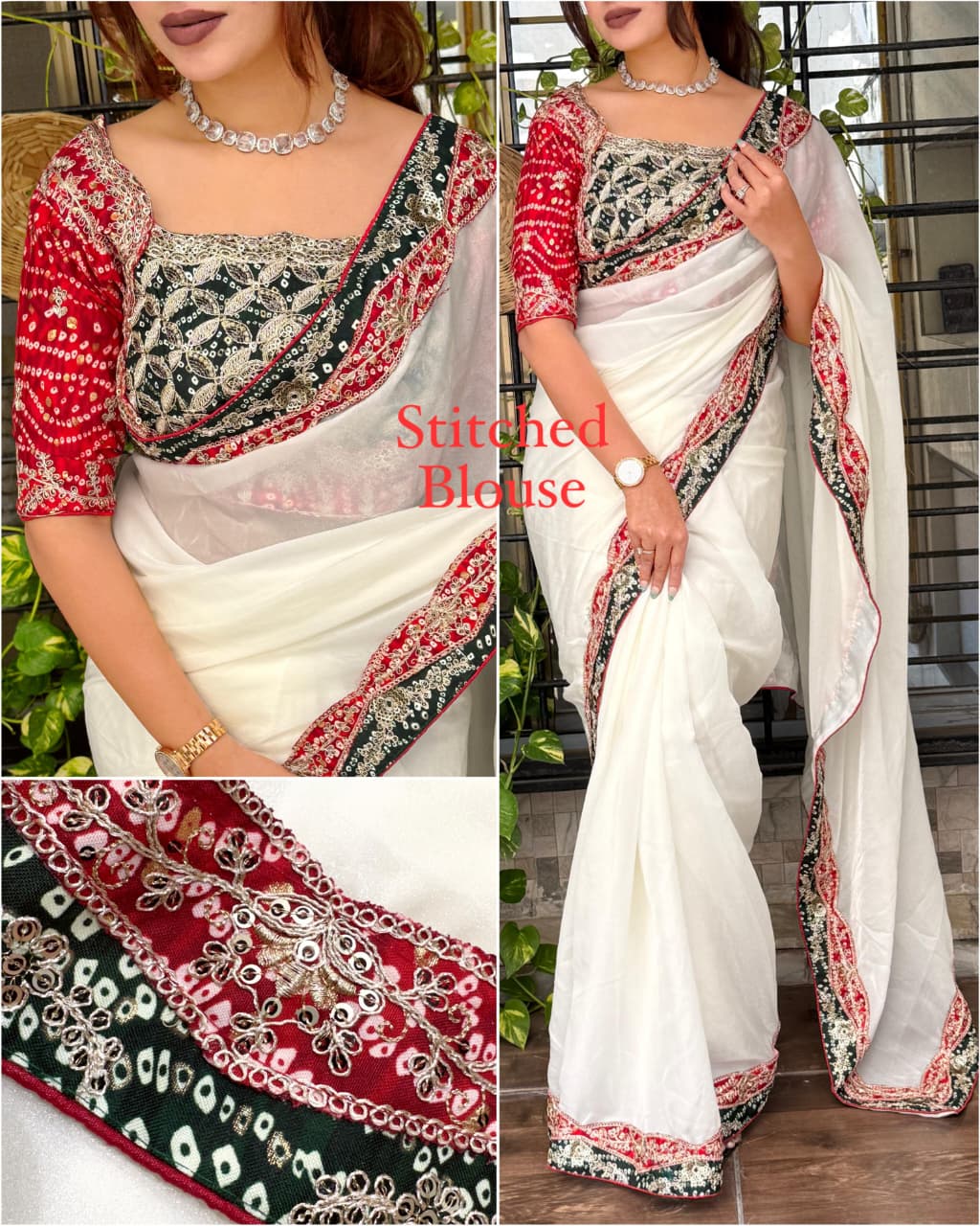 Nc Satin Saree For Your Wardrobe White Saree