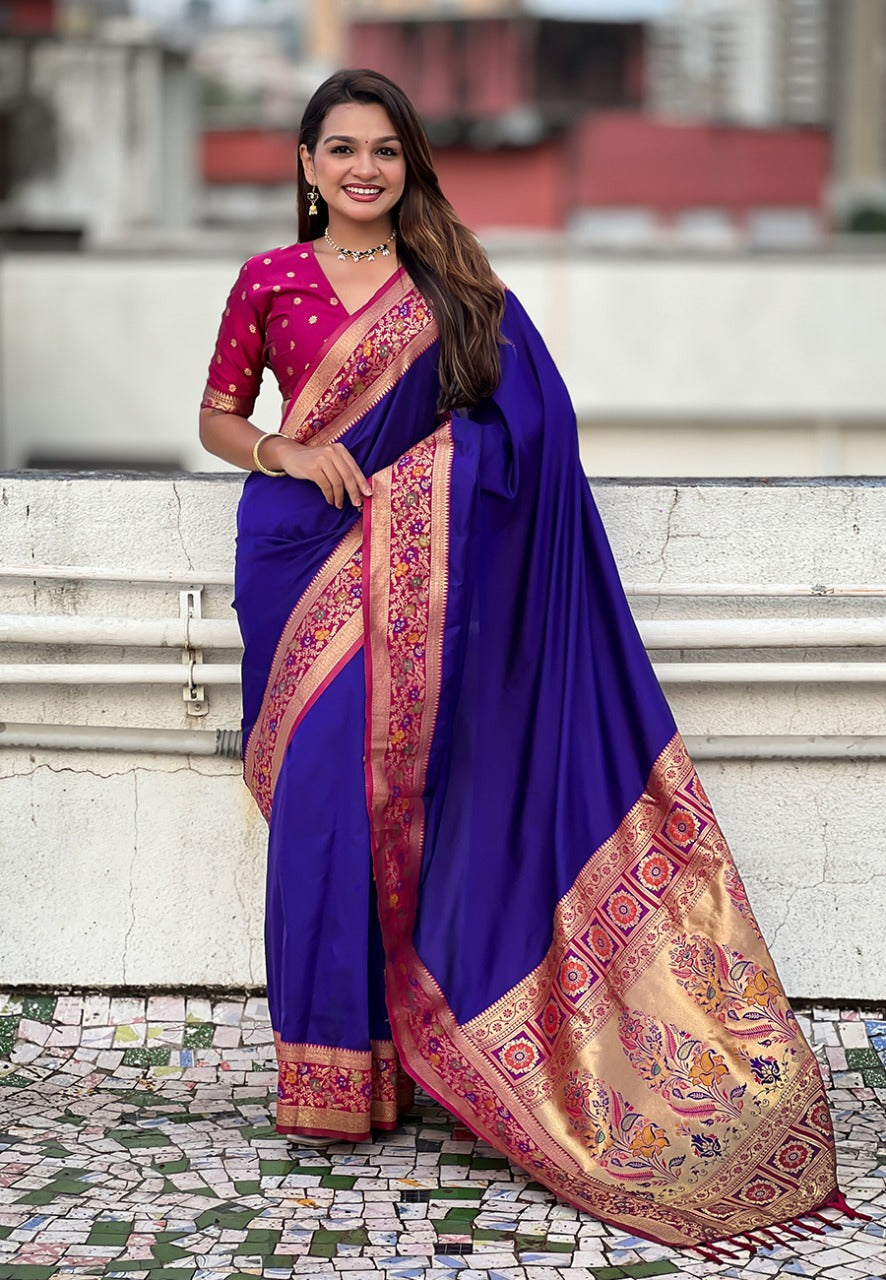 PREMIUM SOFT SILK PAITHANI SAREE