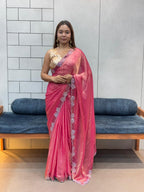 RICH SOFT SPACE SILK SAREE