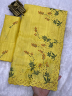 TUSSER COTTON SAREE