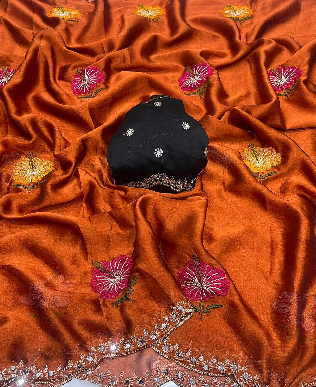 Soft Rangoli Silk Saree