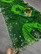 Beautifully crafted Traditional Georgette Saree