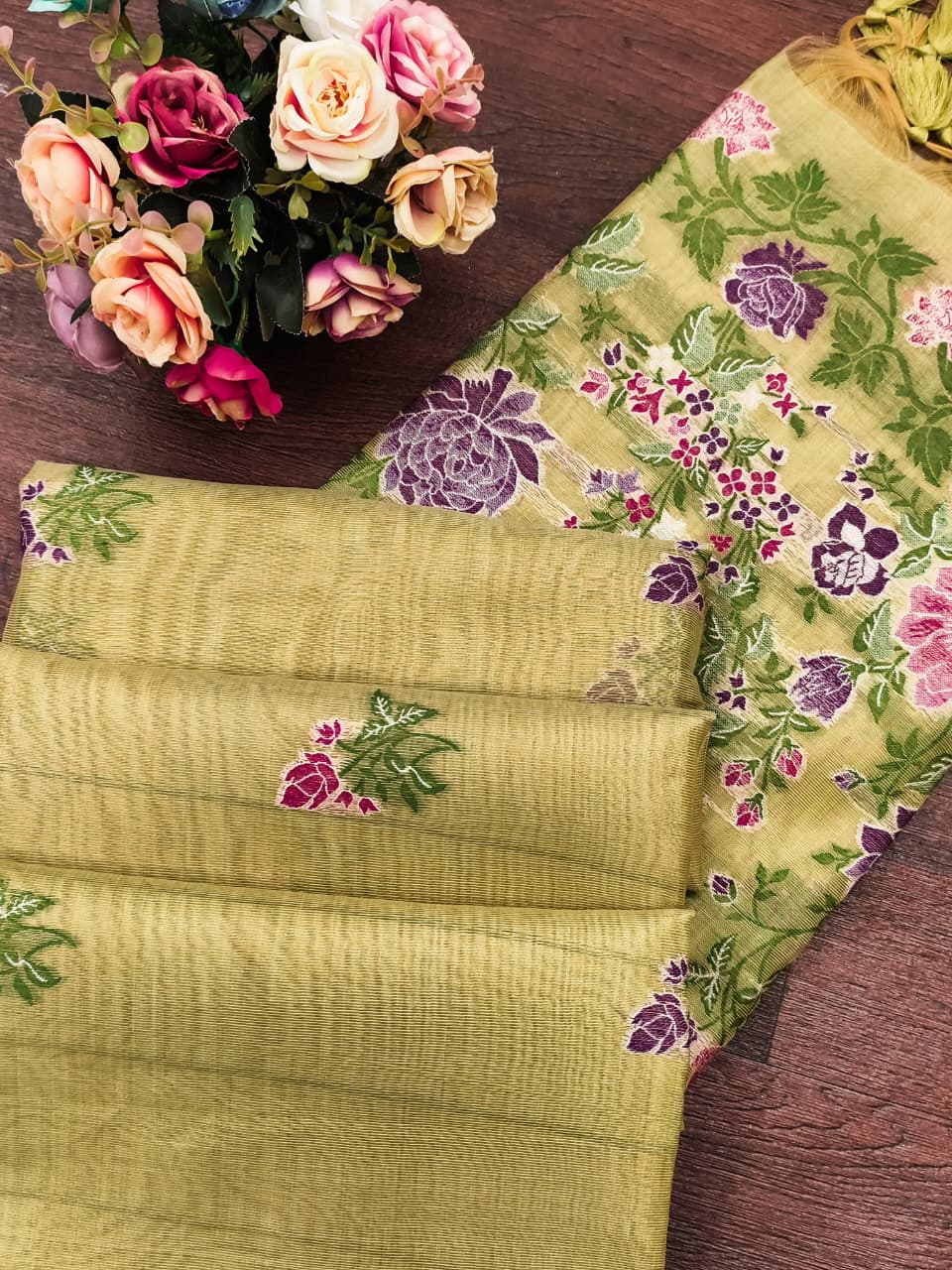 TISSUE SILK SAREE