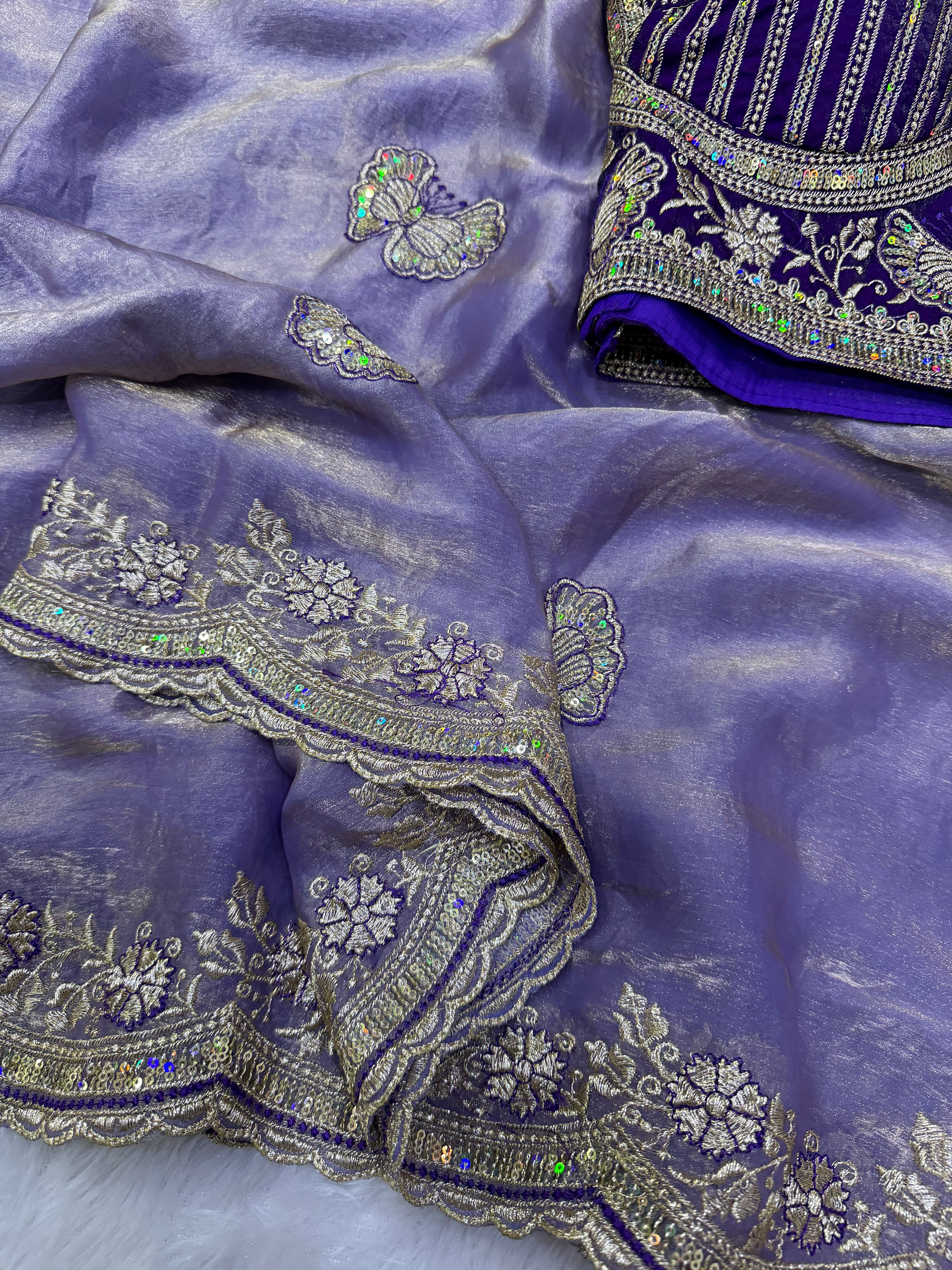 Skft Frendy Satin Saree