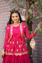 HOLI SPECIAL BANDHEJ LAHENGA TOP