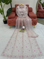 Soft Net Wedding Wardrobe Saree