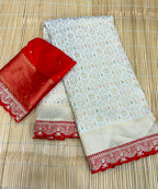 DURGA POOJA SPECIAL PURE KHADHI SAREE