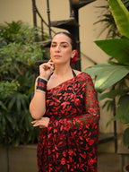 Bollywood BlockBuster Faux Georgette Saree