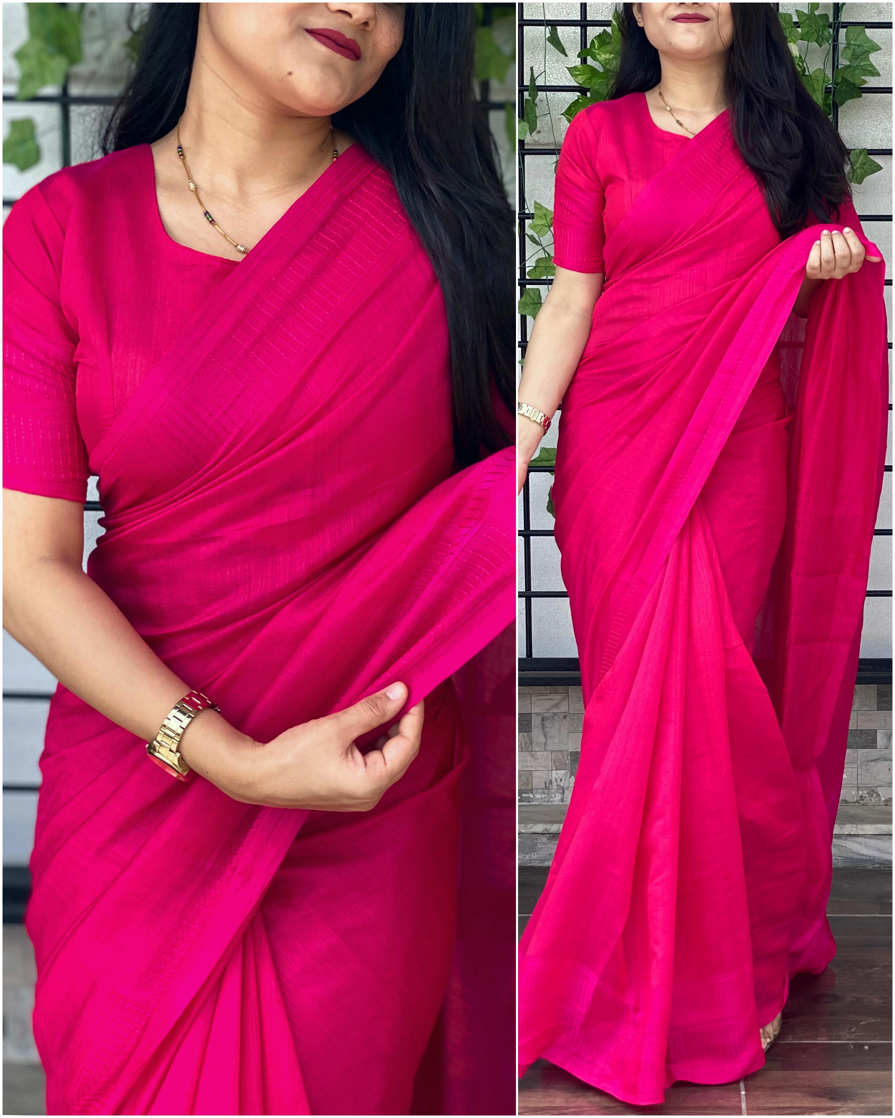 COTTON SILK SAREE
