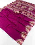 PURE SATIN SILK SAREE