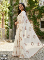 Amroz Star Georgette Saree