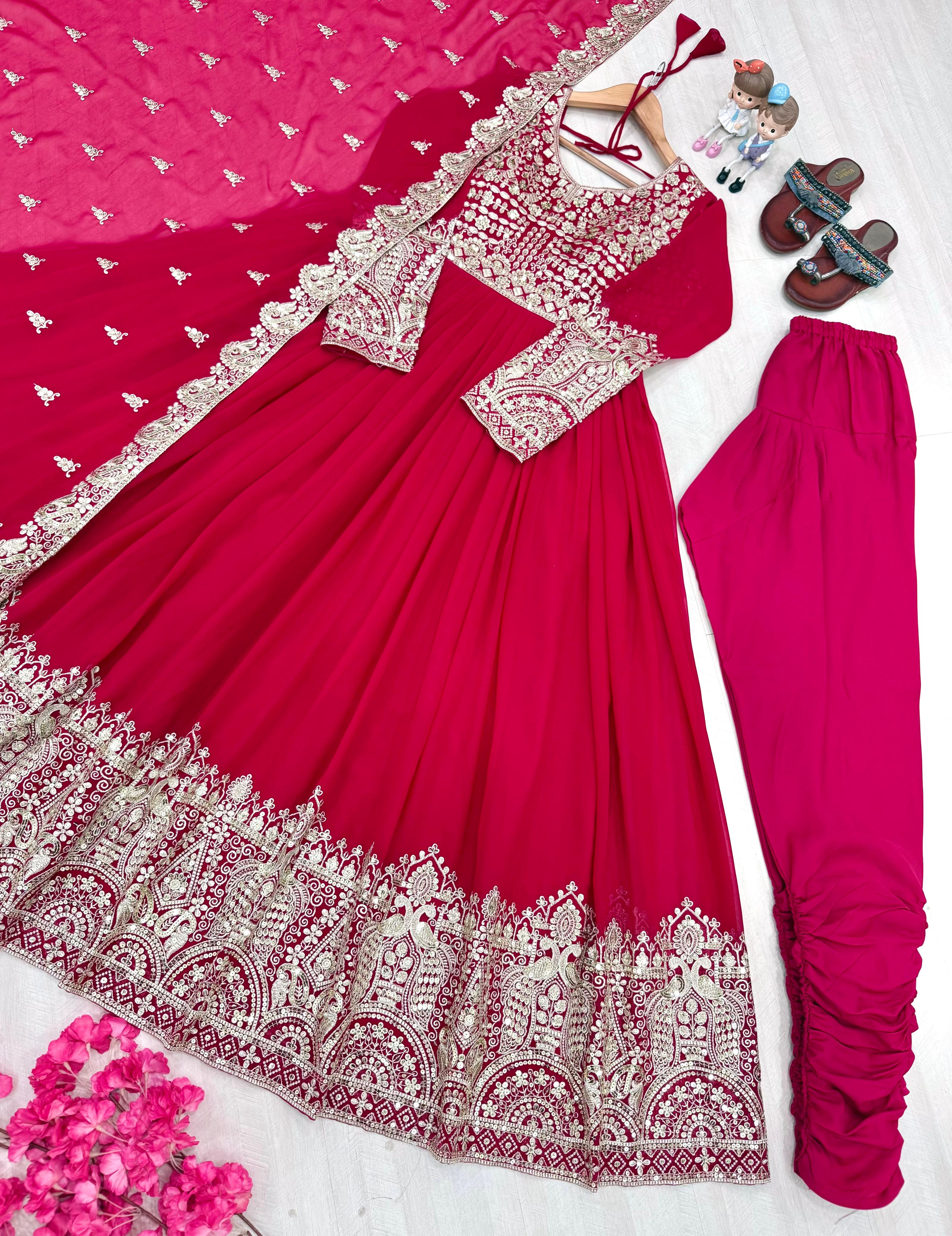 NEW PARTY LOOK GOWN