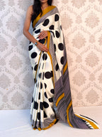 Premiumx Japan Satin Saree