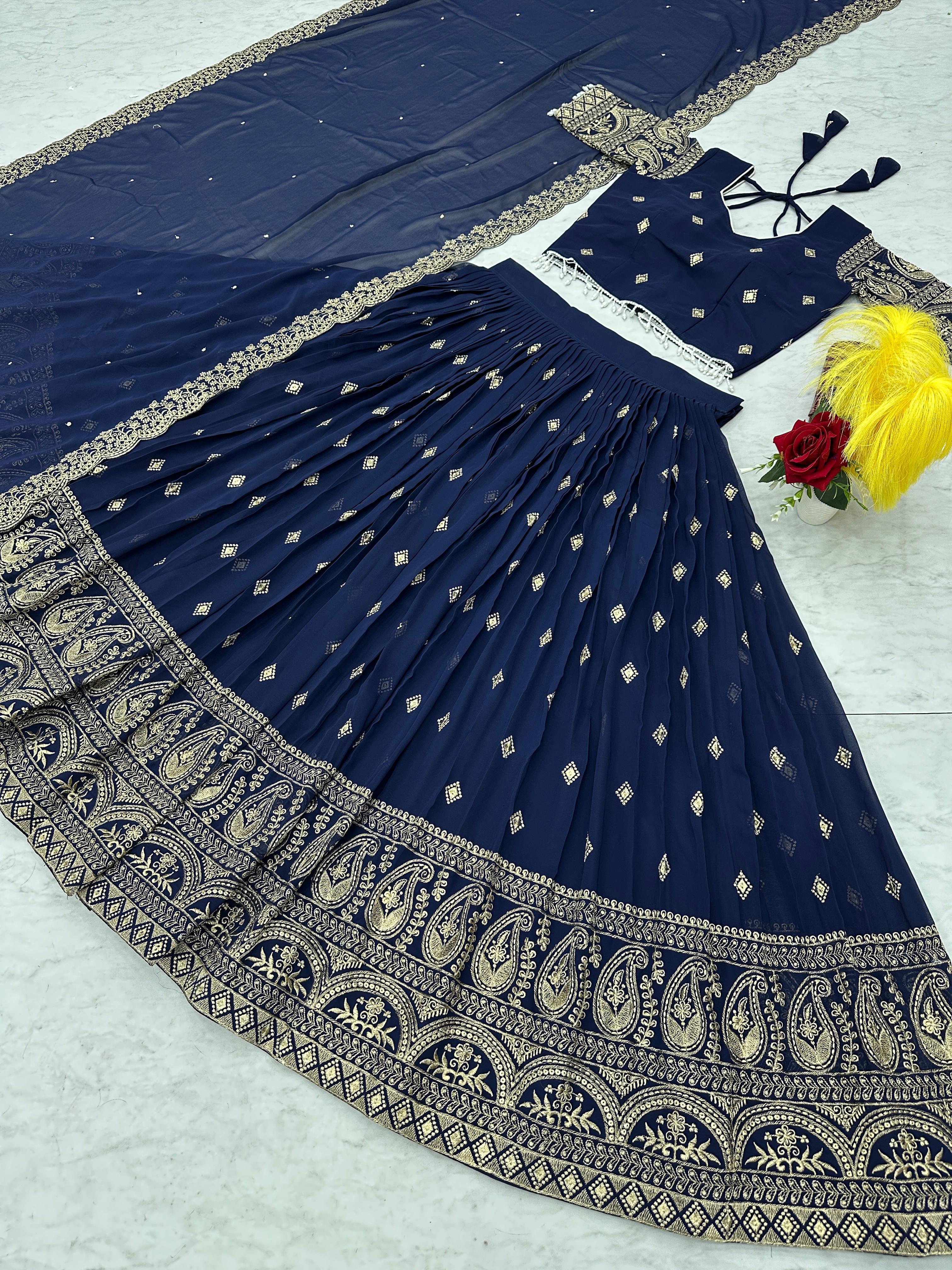 HEAVY FESTIVAL LEHENGA