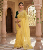 Pure soft nd elegant Shimmer silk saree