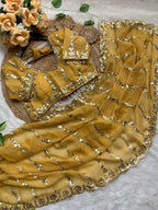Supriya Sequence Laheriya Saree