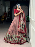 Tasar Silk Elegance Lahenga Choli