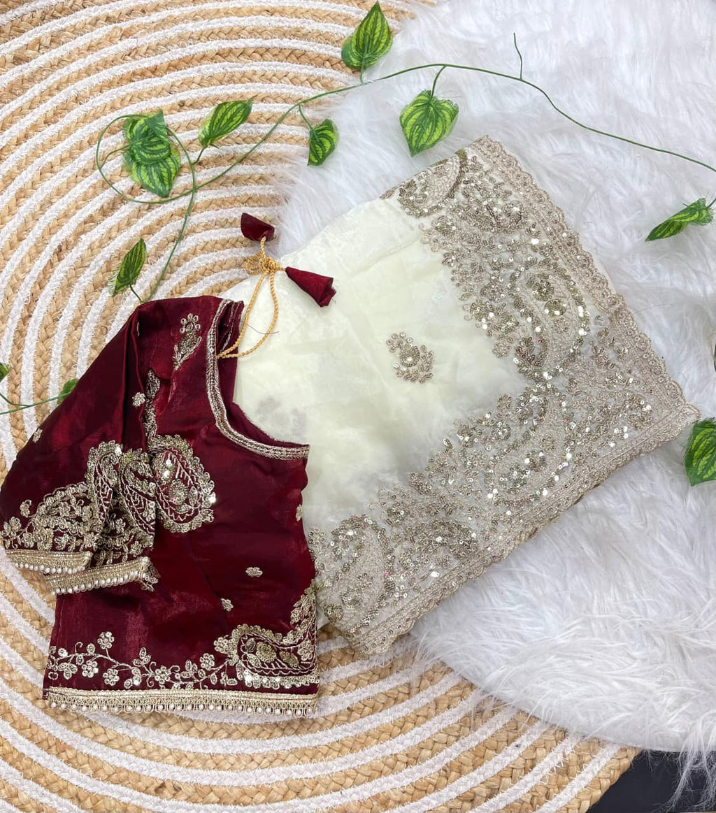 Very soft nd Elegant Rich look Fendy Sartin saree