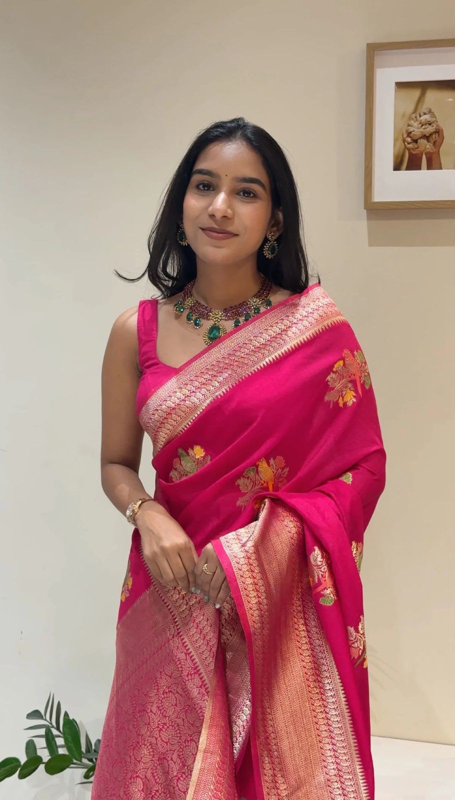 Pure Naylon kadi Creap Georgette Saree
