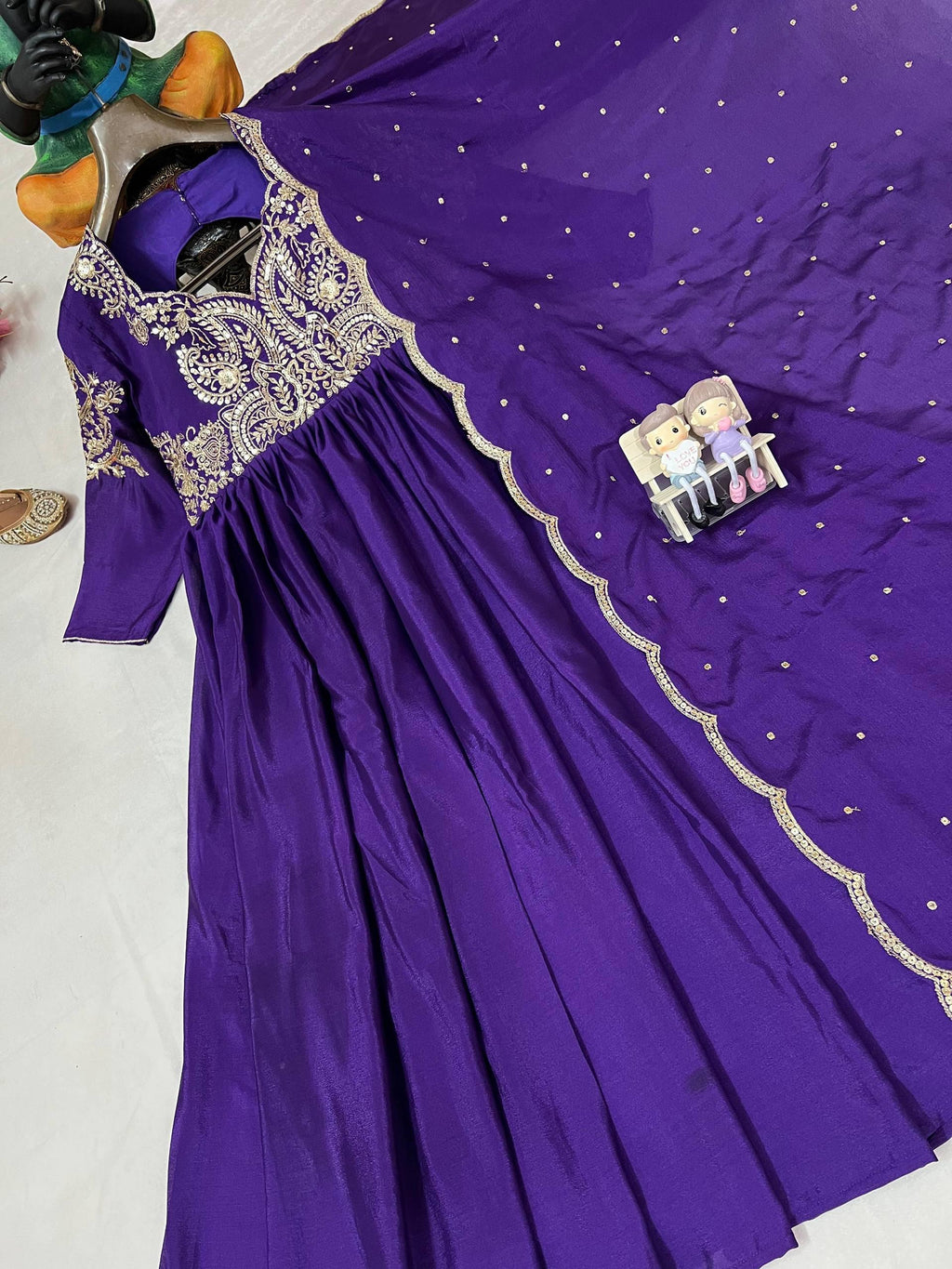 BOLLYWOOD BLOCKBUSTER ANARKALI GOWN