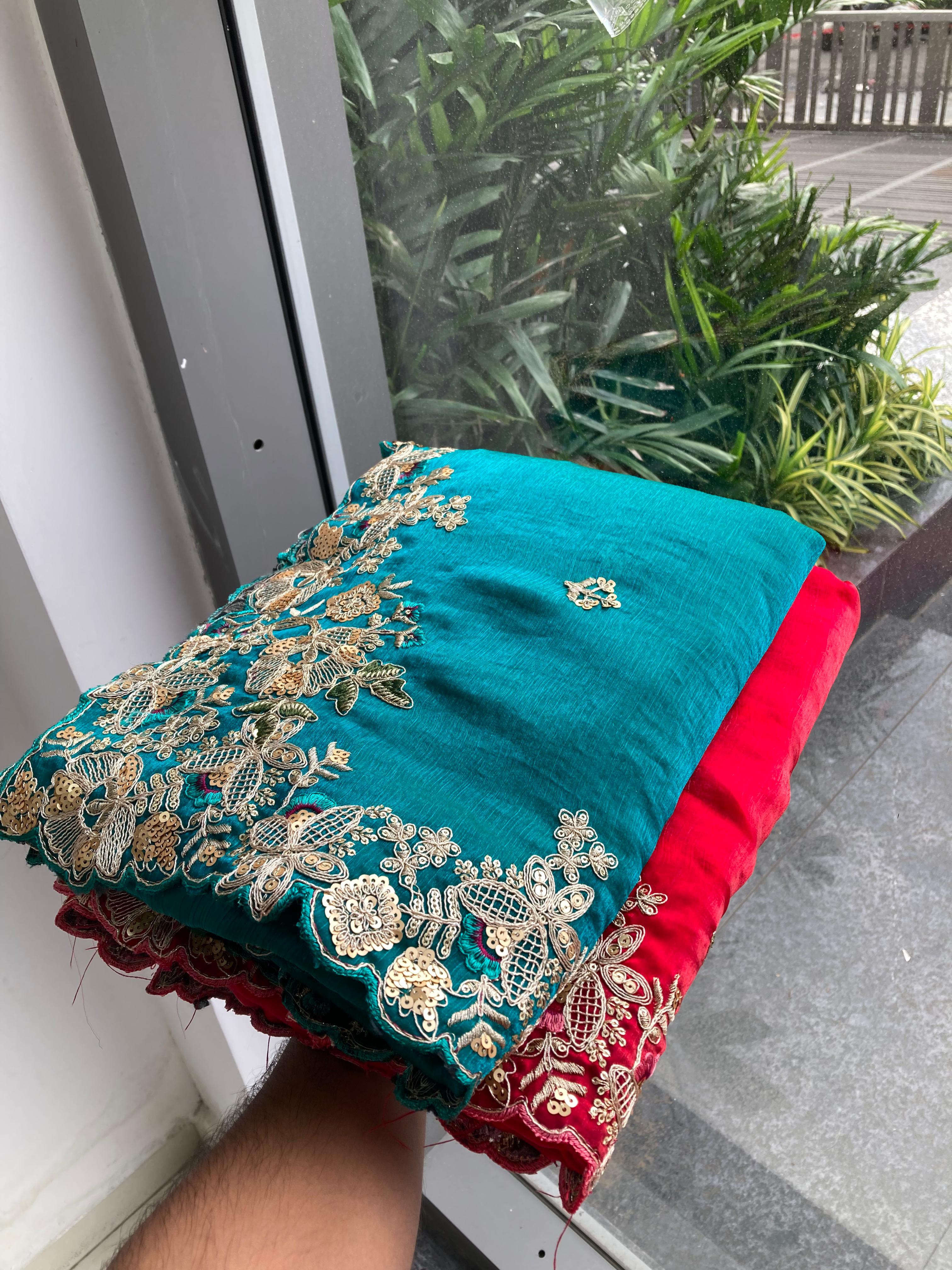 SOFT FENDY CHIFFON SAREE