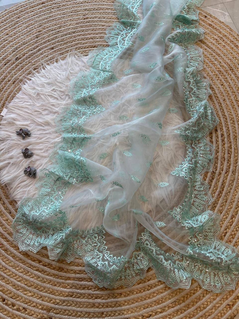 Chandani Premium Organza Saree