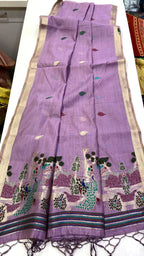Munga Cotton Saree with Weaving Design