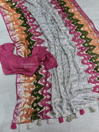 Viscose Georgette Saree