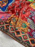 Kalamkari Printed Designer Saree