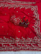 Frendy Chiffon Beautiful Sequence Saree Multicolore