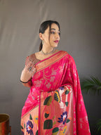 Pure Soft Paithani Silk Saree