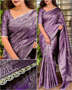 Swara Satin  jecquad Saree