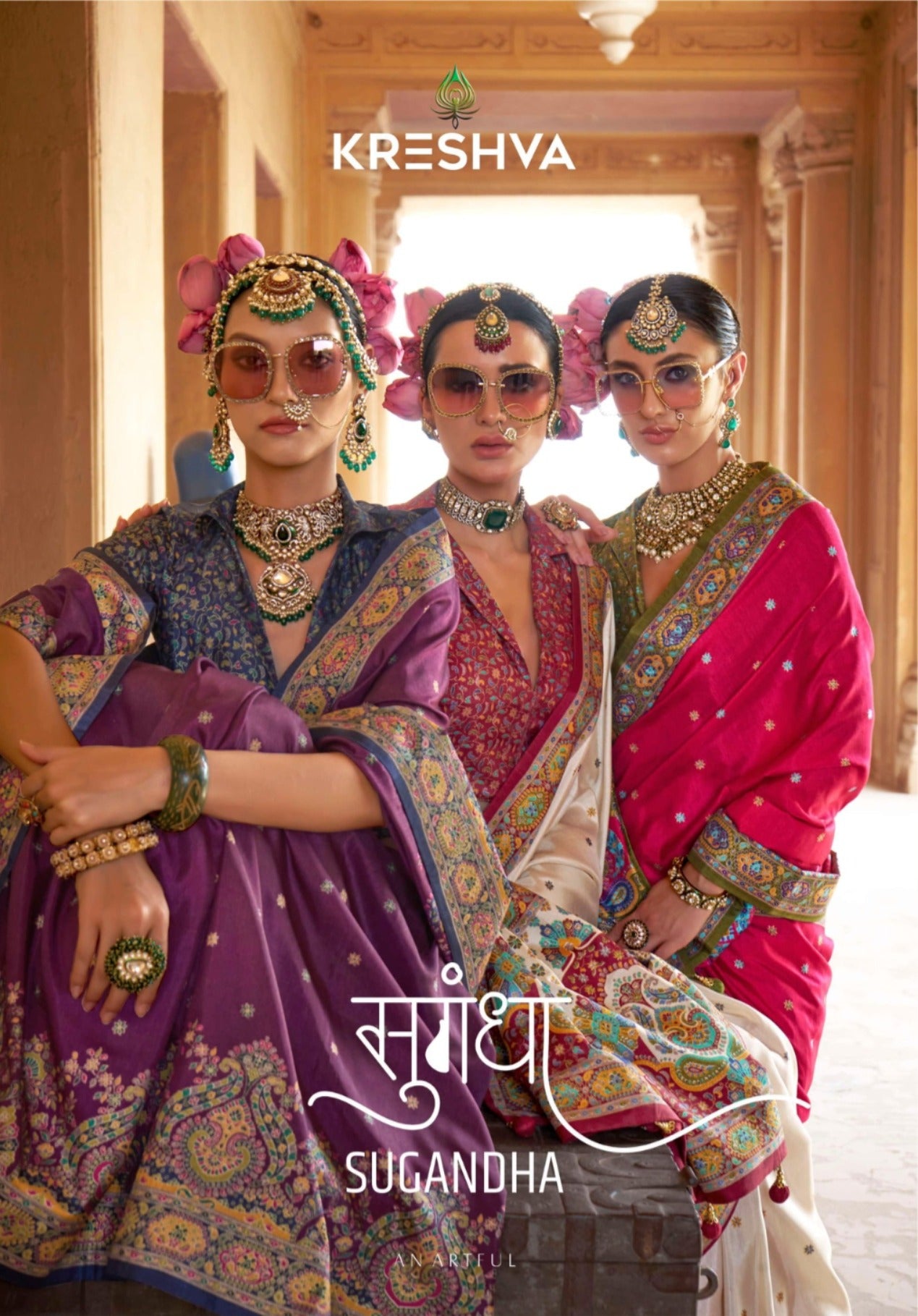 Pv Silk With Luxury Print Saree