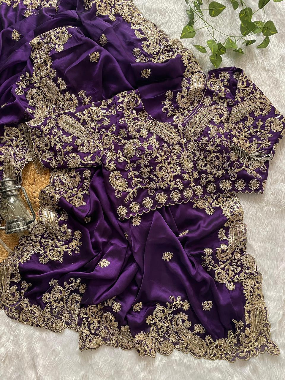 PURE SOFT RANGOLI SILK SAREE