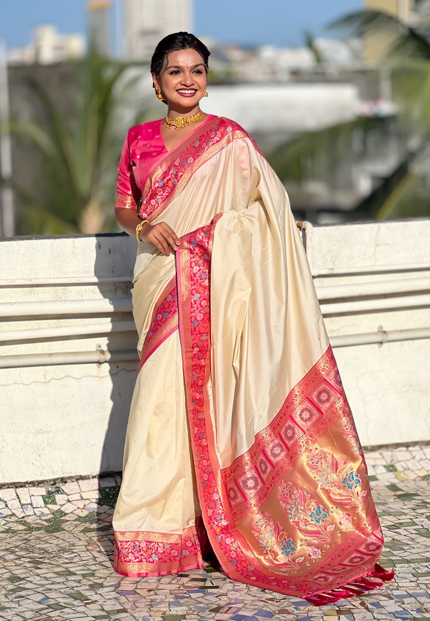 PREMIUM SOFT SILK PAITHANI SAREE