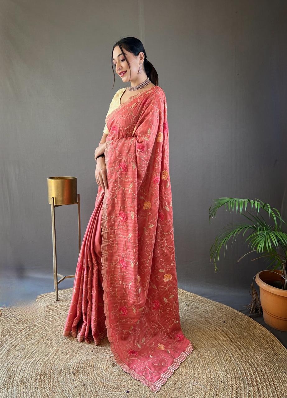 Pure Tussar Silk Sarees