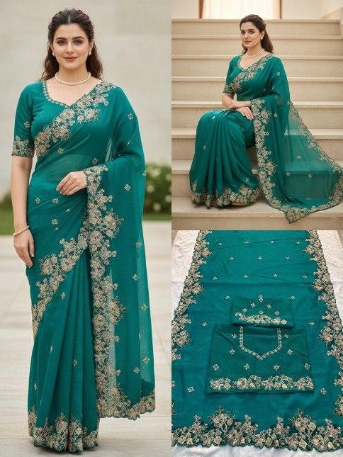 Soft Fendy Chiffon Saree
