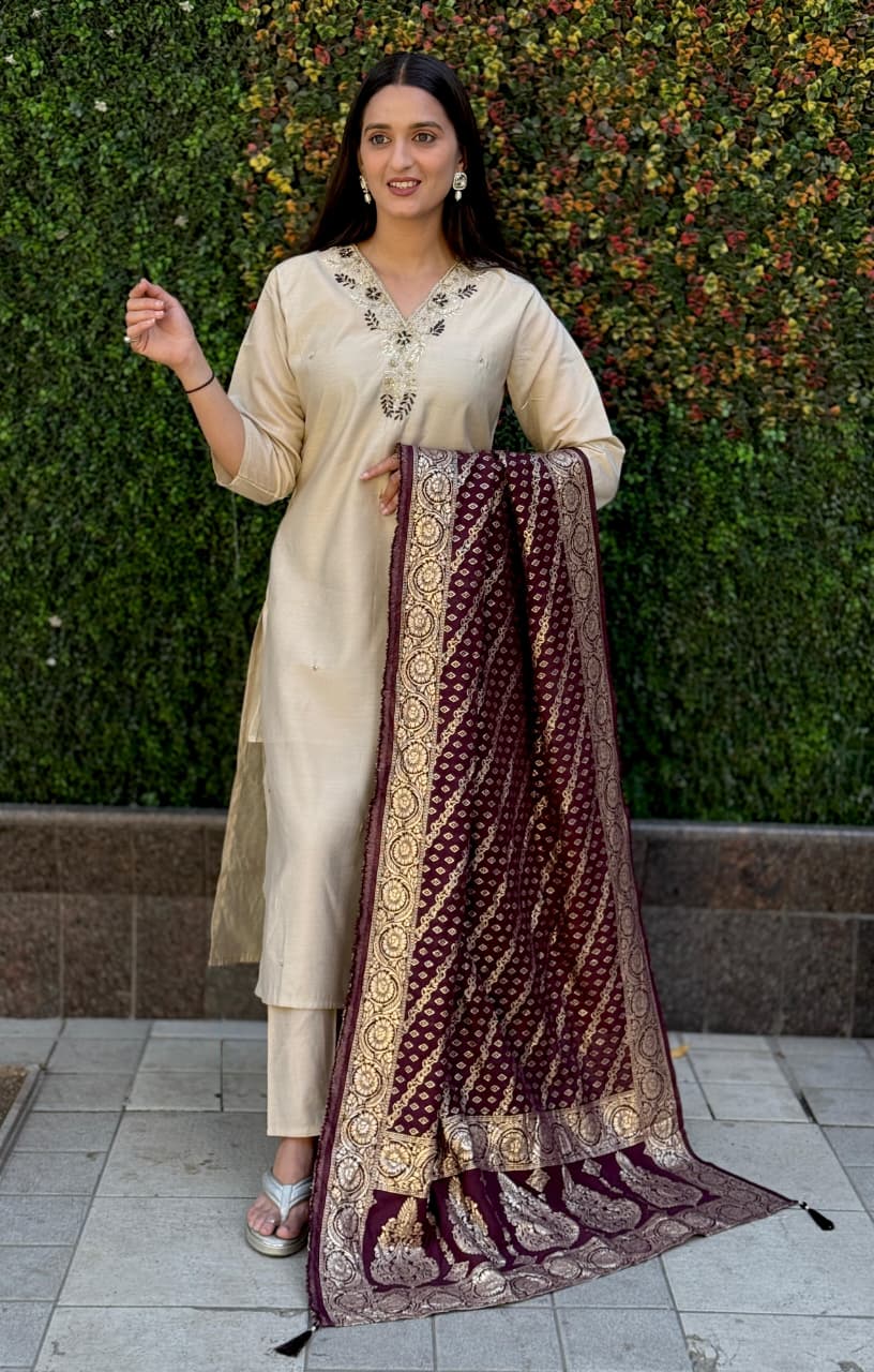 Launching New Designers Kurti Pent Dupatta Set